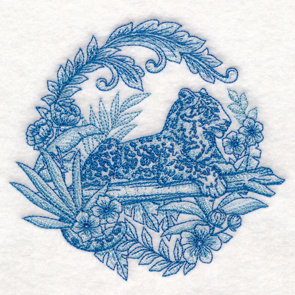 Delft Blue Safari - Leopard - Image 4