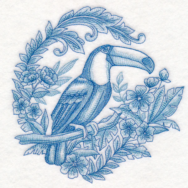 Delft Blue Safari - Toucan - Image 2