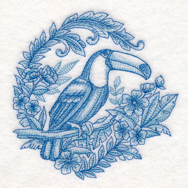 Delft Blue Safari - Toucan - Image 4