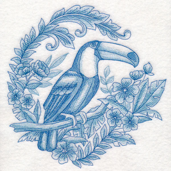 Delft Blue Safari - Toucan - Image 5