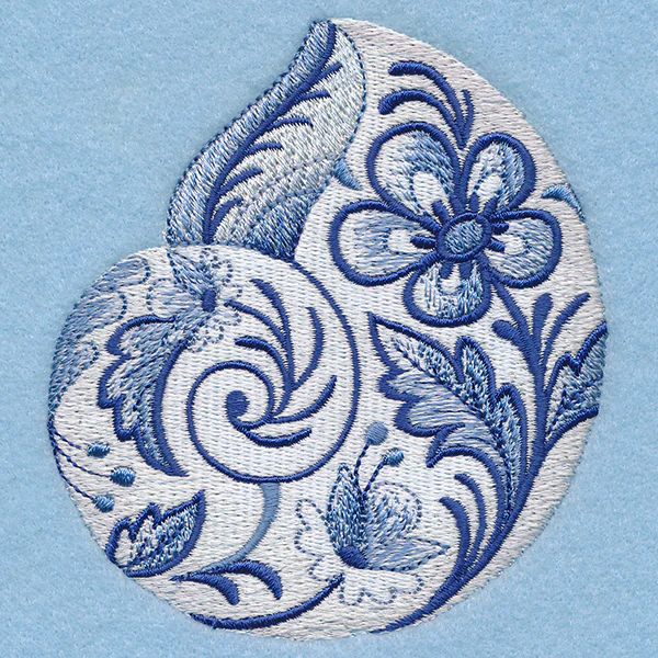 Delft Blue Seashell - Image 4