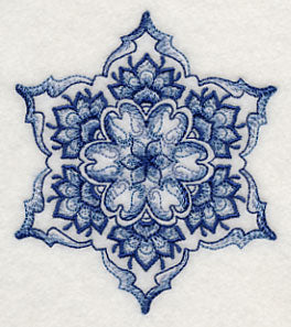 Delft Blue Snowflake 2 - Image 4