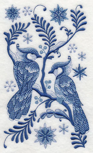 Delft Bluejays in Winter - Image 4
