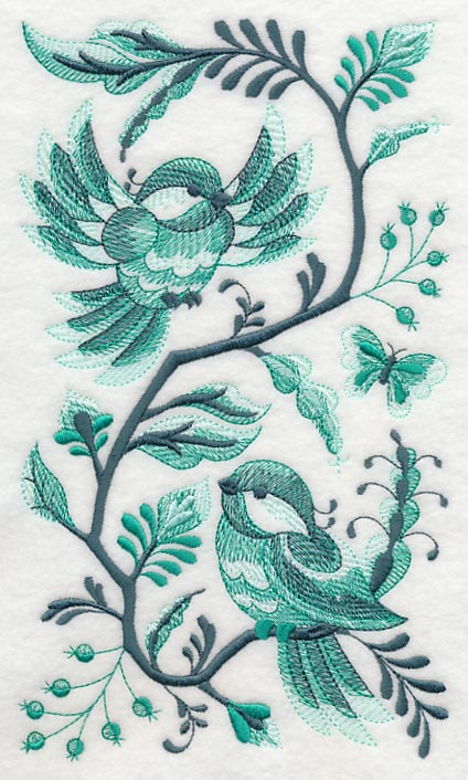 Delft Chickadees in Spring - Image 2