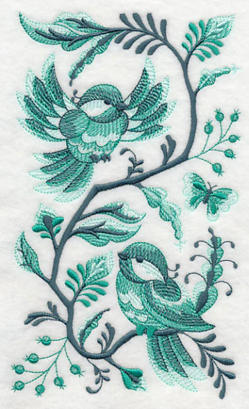 Delft Chickadees in Spring - Image 3