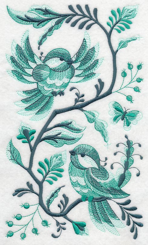Delft Chickadees in Spring - Image 5