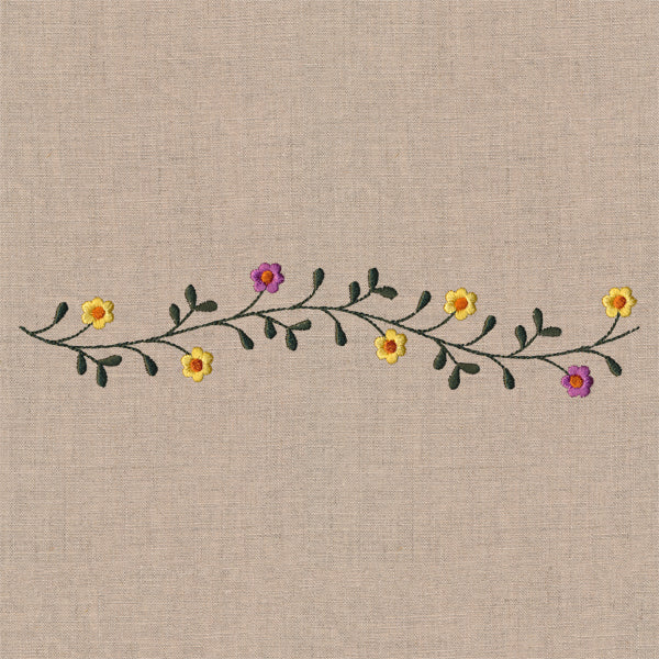 Delicate Autumn Wildflower Border - Image 3