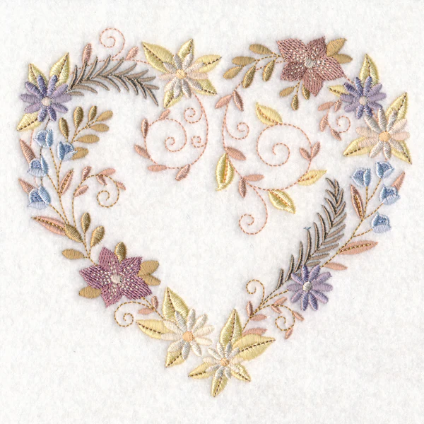 Delicate Blooms Heart - Image 3