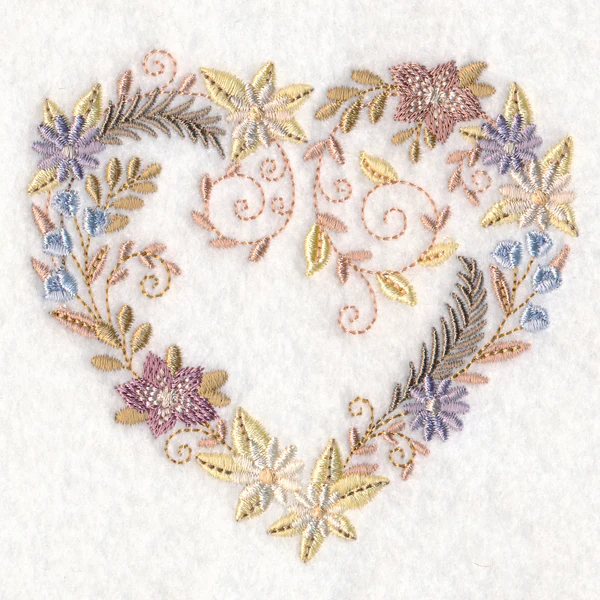 Delicate Blooms Heart - Image 5