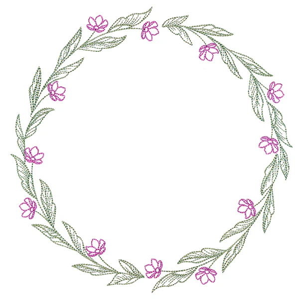 Delicate Blossoms Wreath - Image 11