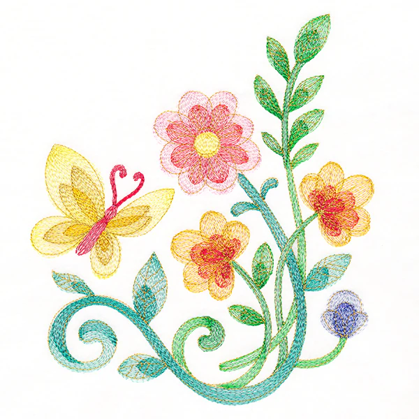 Delicate Butterfly Corner - Image 4