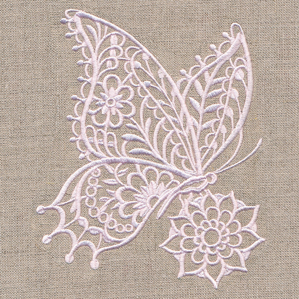 Delicate Butterfly on Bloom - Image 4