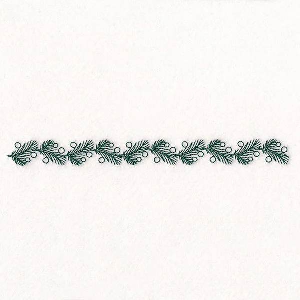 Delicate Christmas Border - Pine - Image 5
