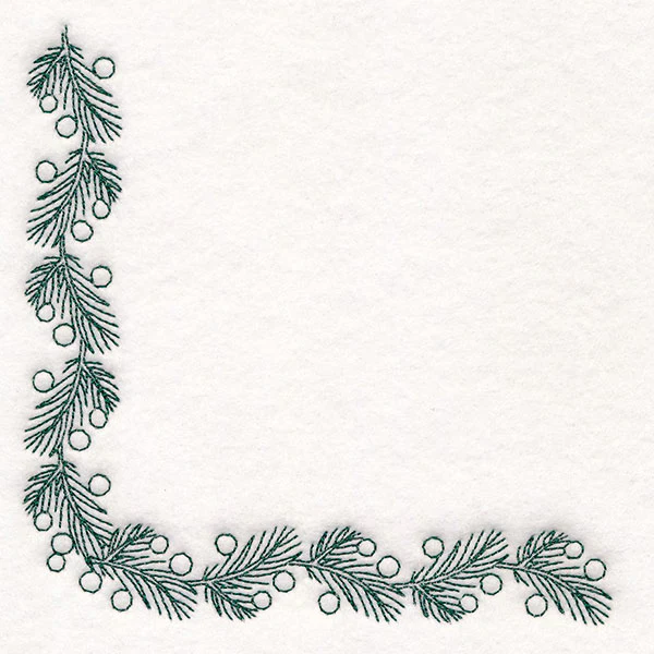 Delicate Christmas Corners - Pine - Image 5
