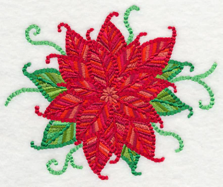 Delicate Christmas Poinsettia - Image 4