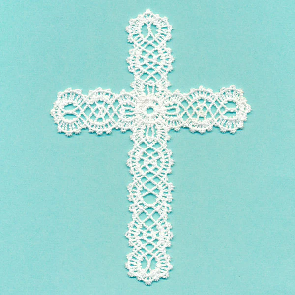 Delicate Cross (Battenburg Lace) - Image 3