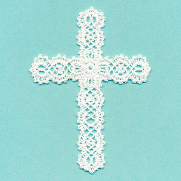 Delicate Cross (Battenburg Lace) - Image 4