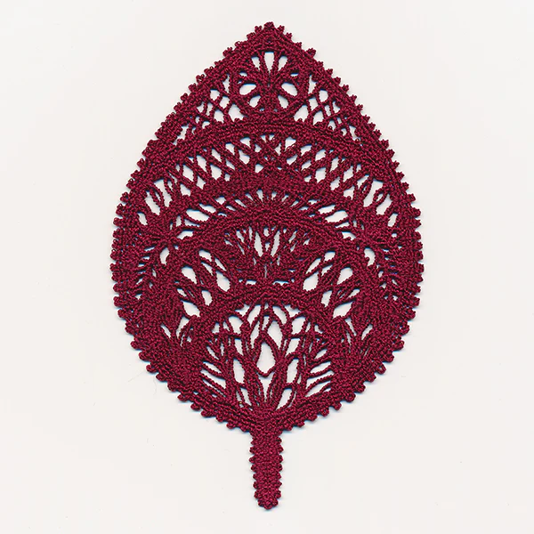 Delicate Dogwood Leaf (Battenburg)