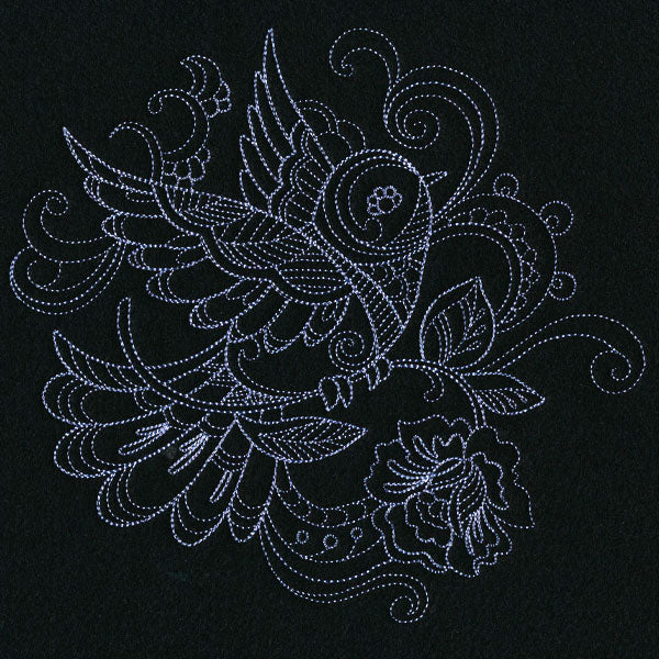 Delicate Doodle Bird (Vintage) - Image 6