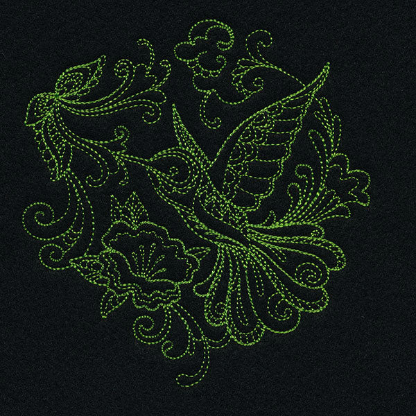 Delicate Doodle Hummingbird (Vintage) - Image 4