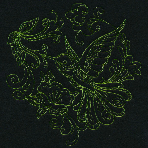 Delicate Doodle Hummingbird (Vintage) - Image 6