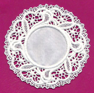 Delicate Fabric Doily (Lace) - Image 3
