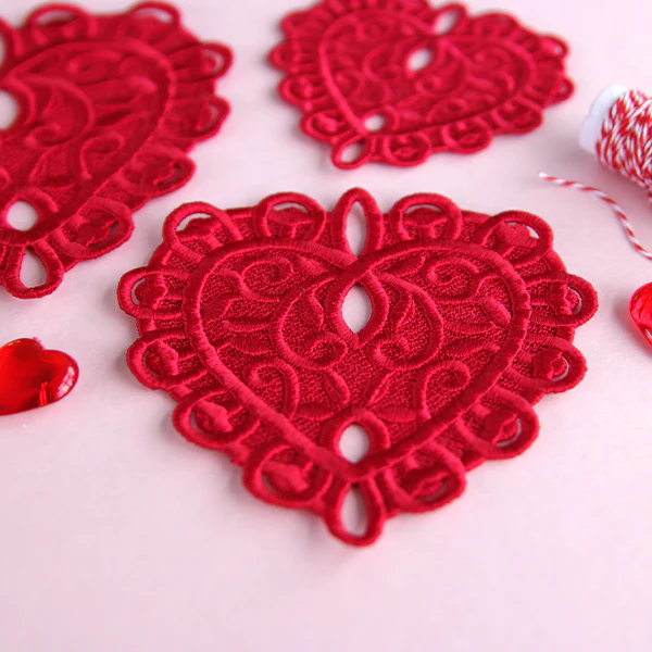 Delicate Filigree Heart (Lace) - Image 16