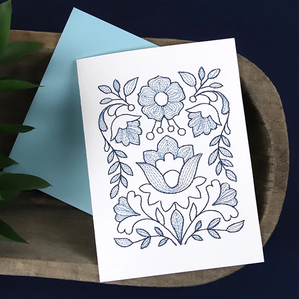 Delicate Folk Blooms (Cardstock) - Image 6