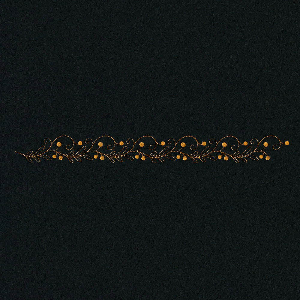 Delicate Holiday Border - Berries - Image 5