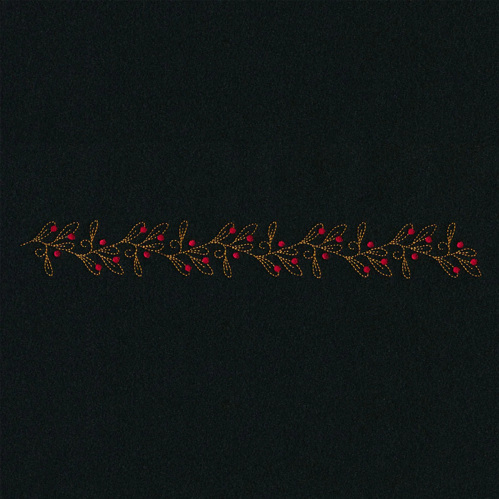Delicate Holiday Border - Mistletoe - Image 3
