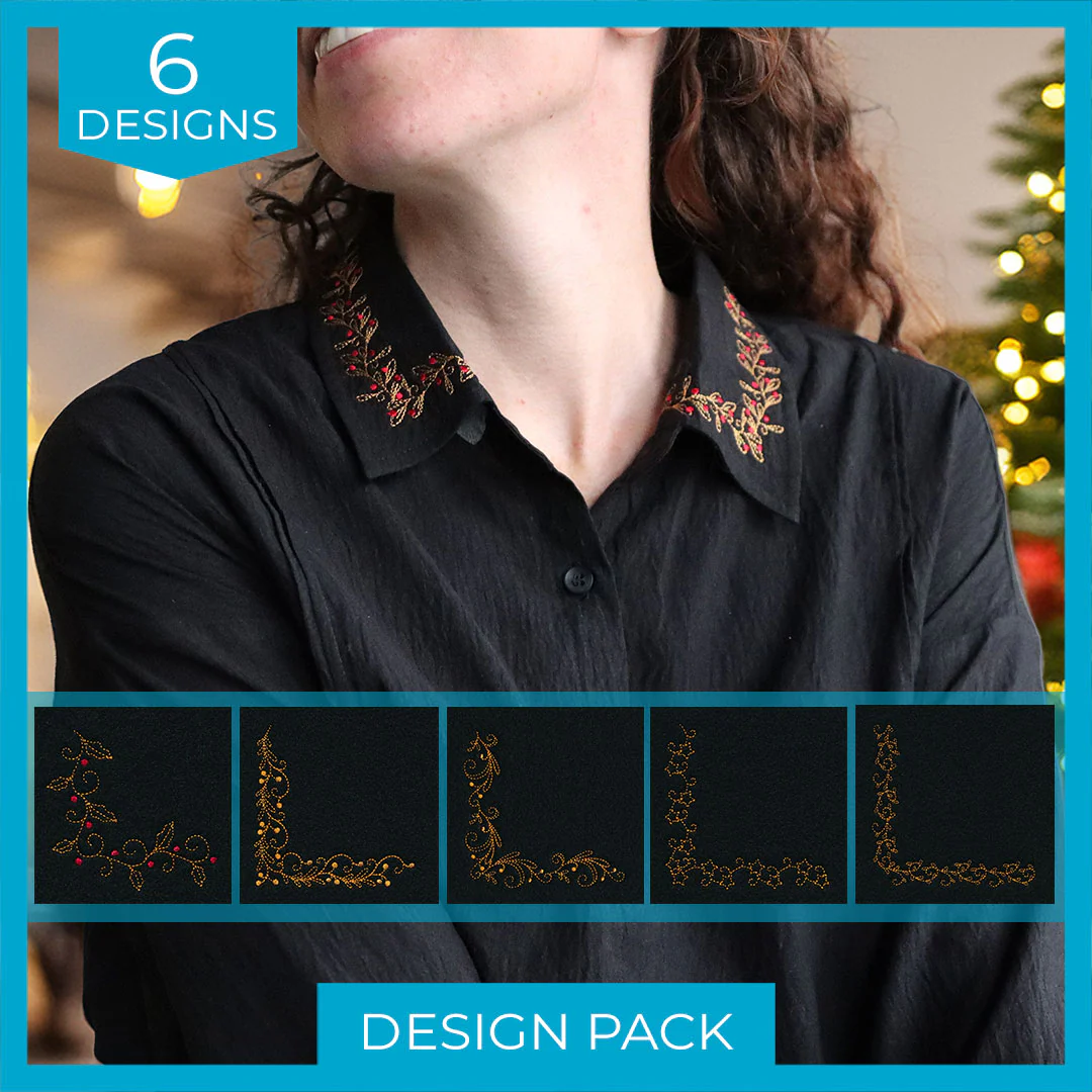 Delicate Holiday Corner Design Pack - Image 4