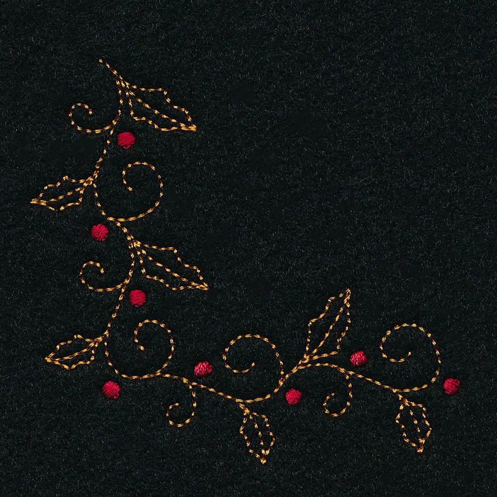 Delicate Holiday Corner - Holly - Image 4