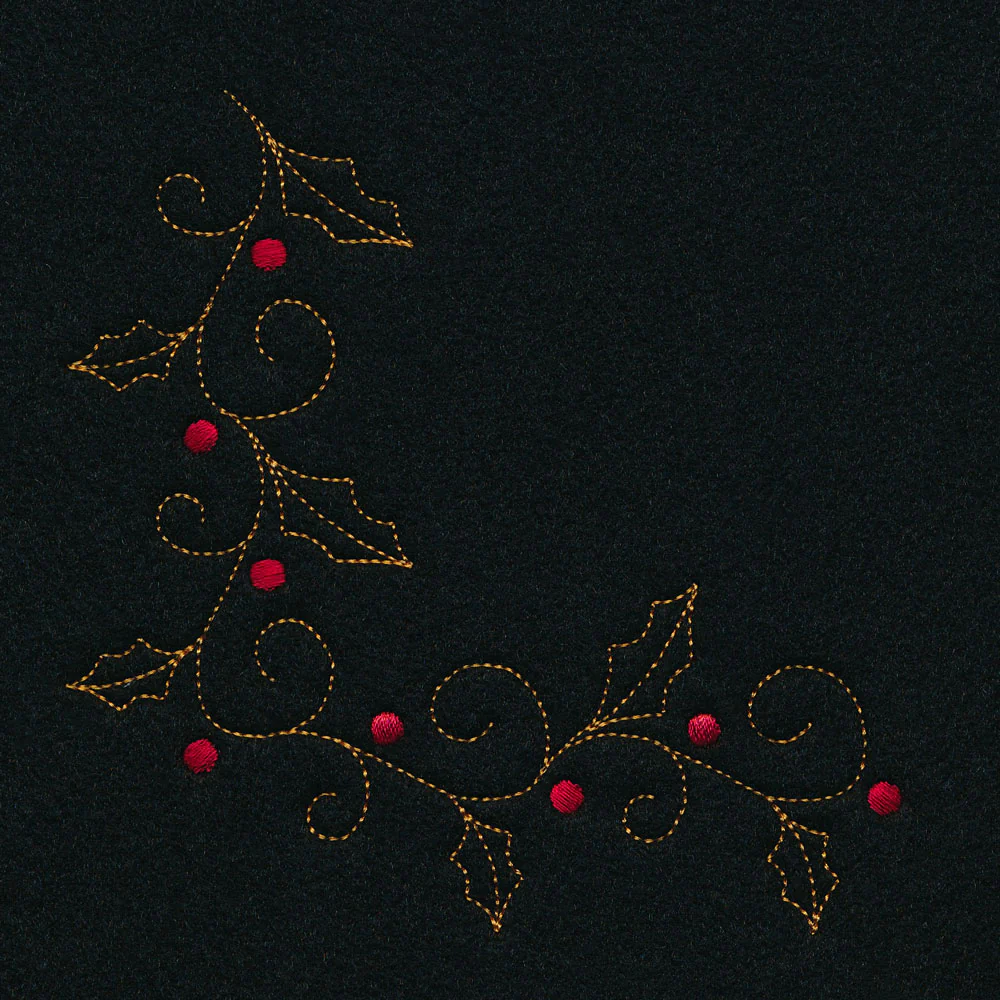 Delicate Holiday Corner - Holly - Image 5