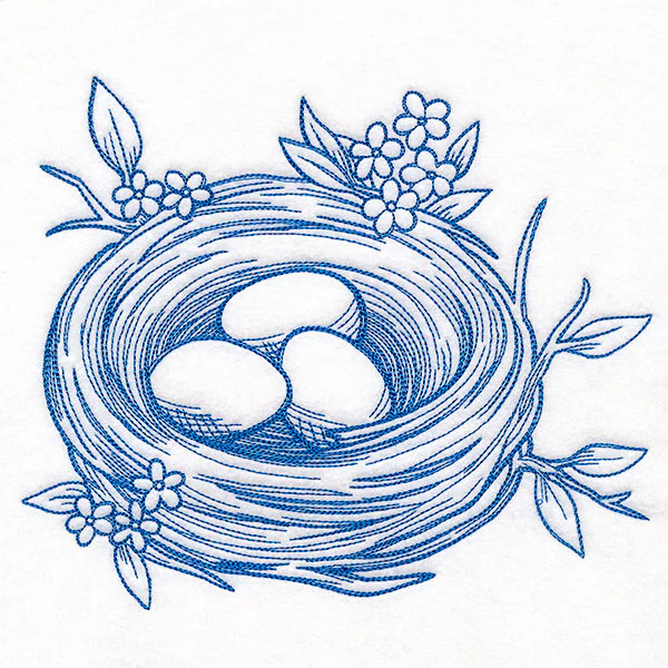 Delicate Nature Nest Etching - Image 7