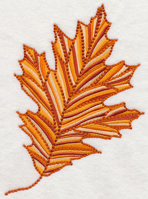 Delicate Red Oak Leaf - Image 5