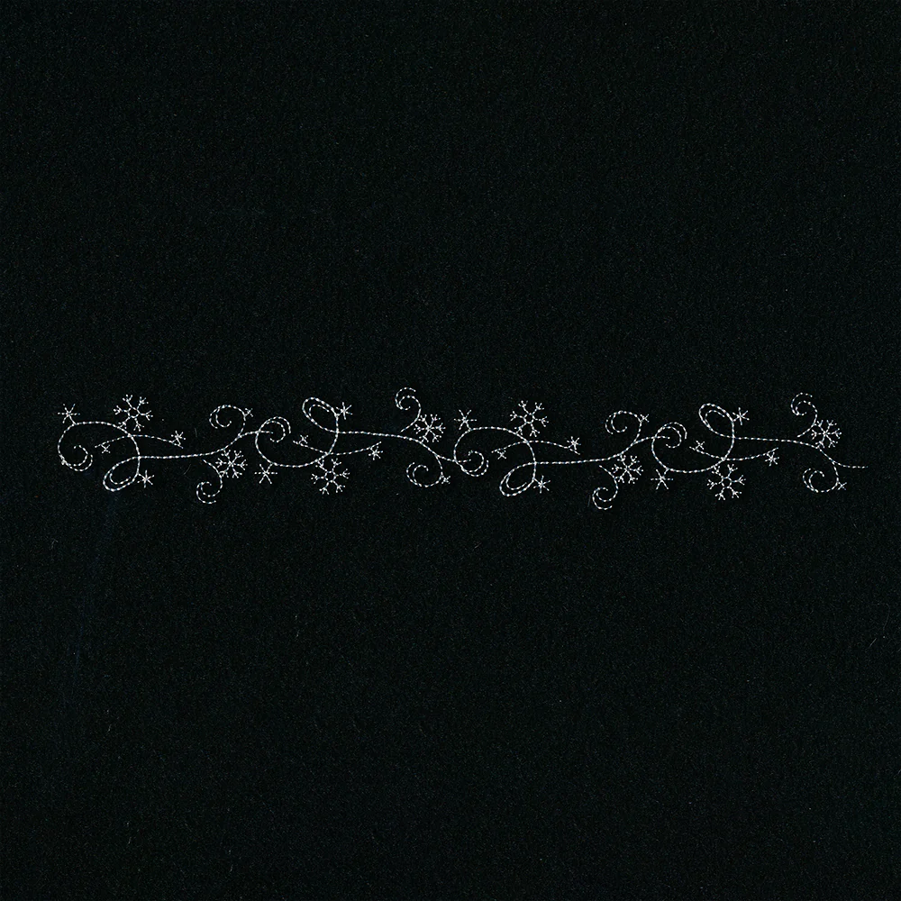 Delicate Snowflake Border 3 - Image 2