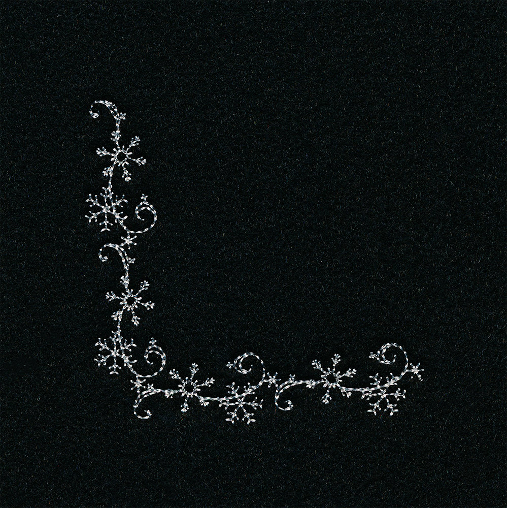 Delicate Snowflake Corner 1 - Image 4