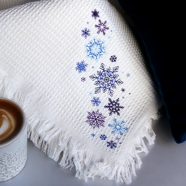 Delicate Snowflakes Spray - Image 2