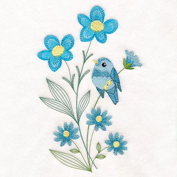 Delicate Treasures in Aqua - Image 2