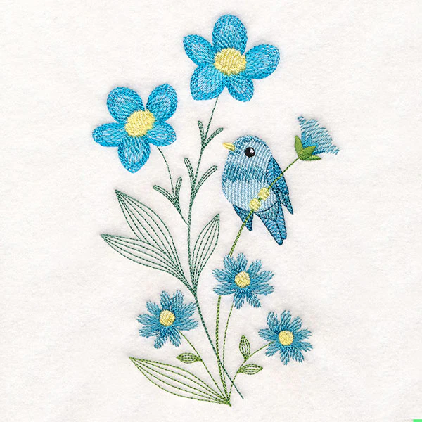 Delicate Treasures in Aqua - Image 3