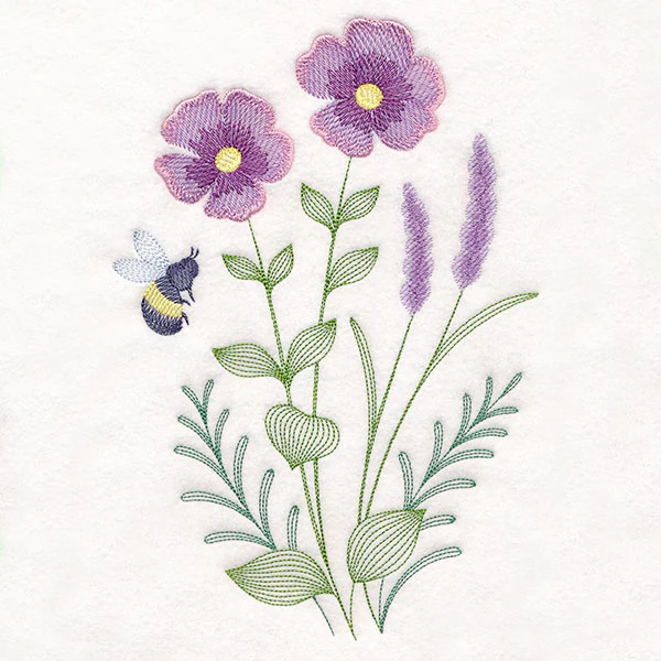 Delicate Treasures in Lavender