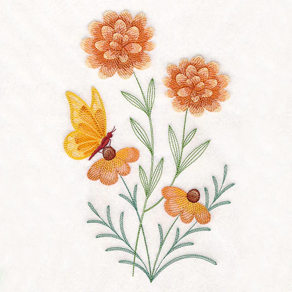 Delicate Treasures in Orange - Image 9