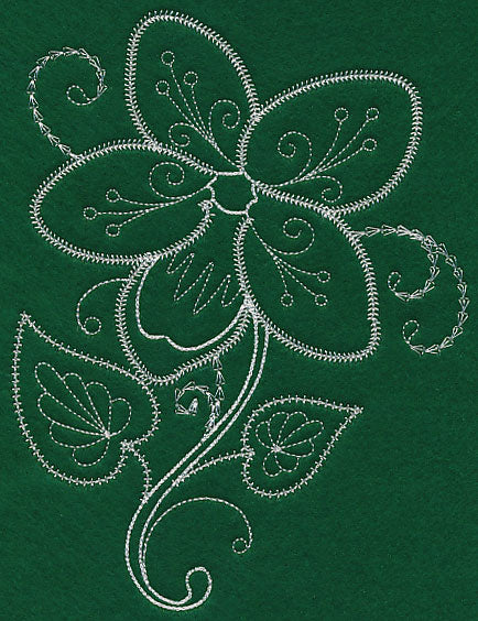 Delicate Whitework Violet - Image 2