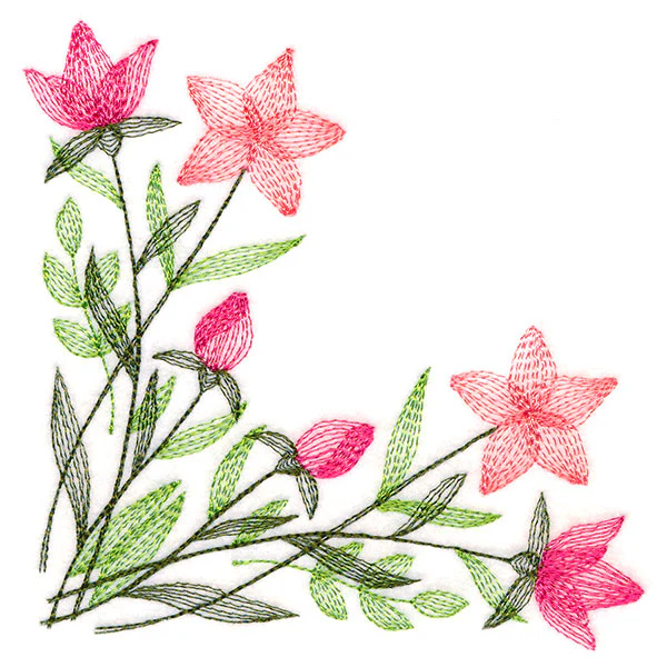 Delicate Wildflower Corner - Image 2