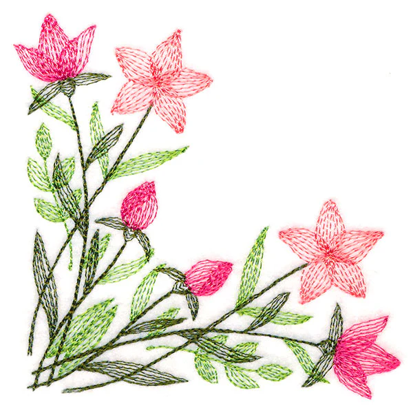 Delicate Wildflower Corner - Image 3