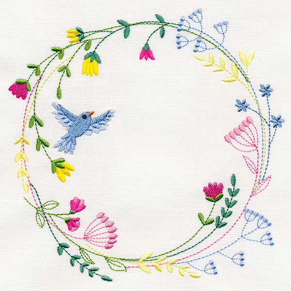 Delicate Woodland Wreath - Image 3