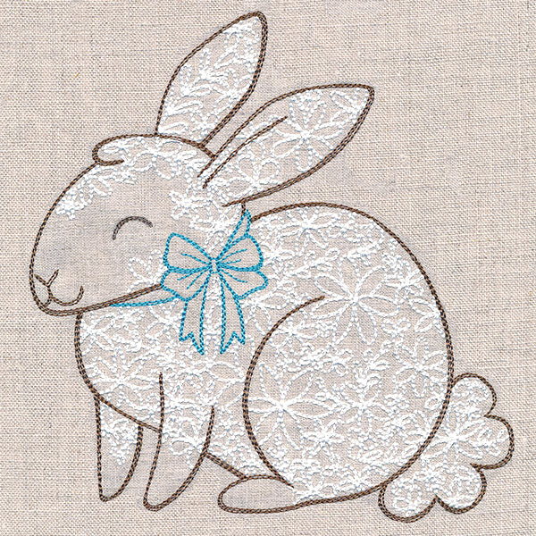 Delightful Bunny in Bloom - Image 2