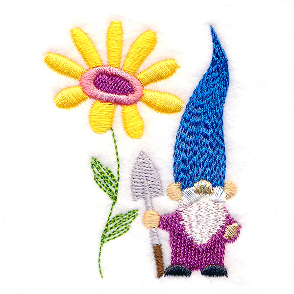 Delightful Flowers Gnome - Image 3