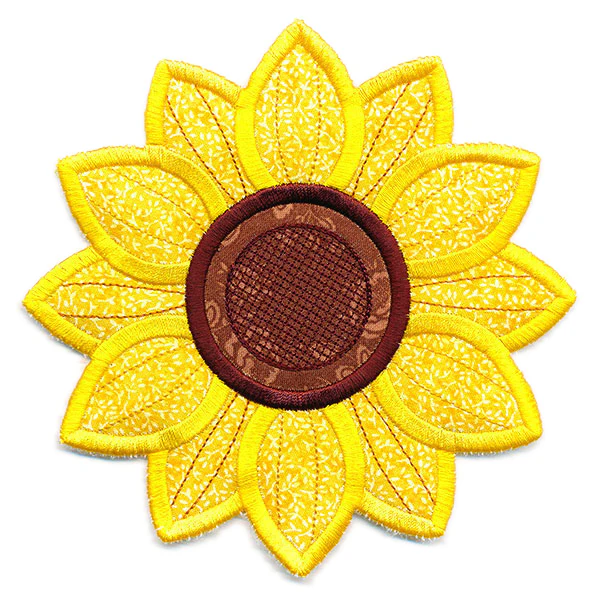 Delightful Sunflower Trivet (In-the-Hoop) - Image 2
