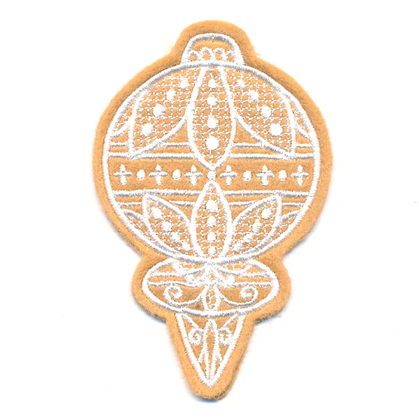Deluxe Gingerbread Cookie - Bauble (In-the-Hoop) - Image 4